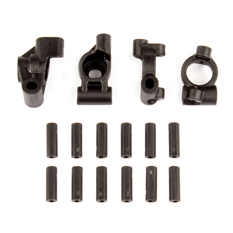 Rear Hubs, Caster Blocks & Inserts, 1/14 Team Associated Reflex 14