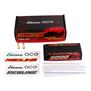 7.6V 5000mAh 2S 140C Redline 2.0 LiHV Hardcase Battery: 5.0mm Bullet