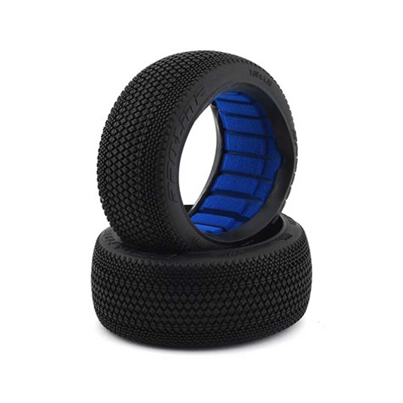 Invader M4 Off-Road 1/8 Buggy Tires, F/R (2)