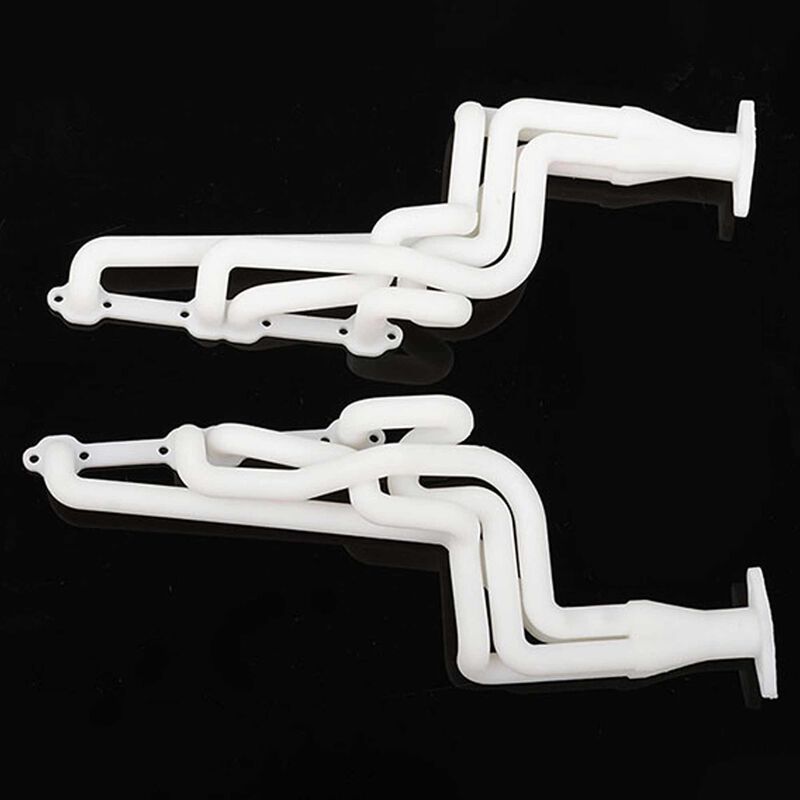 Plastic Exhaust Headers for V8 Scale Engine V2