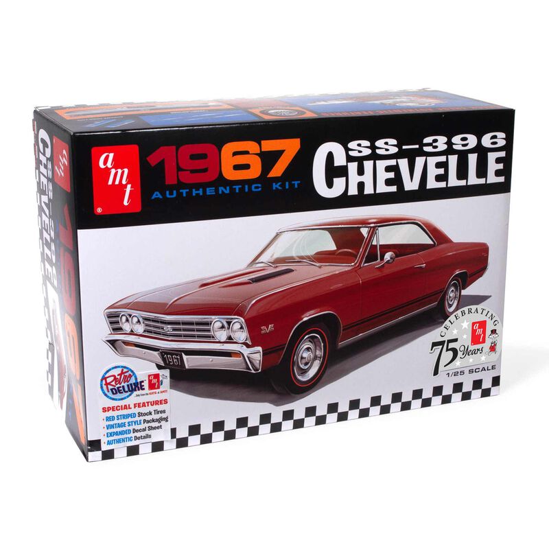 1/25 1967 Chevrolet Chevelle SS396 Model Kit