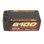 7.4V 6100mAh 2S 130C Shorty Hardcase LiPo Battery: 8mm Tubes