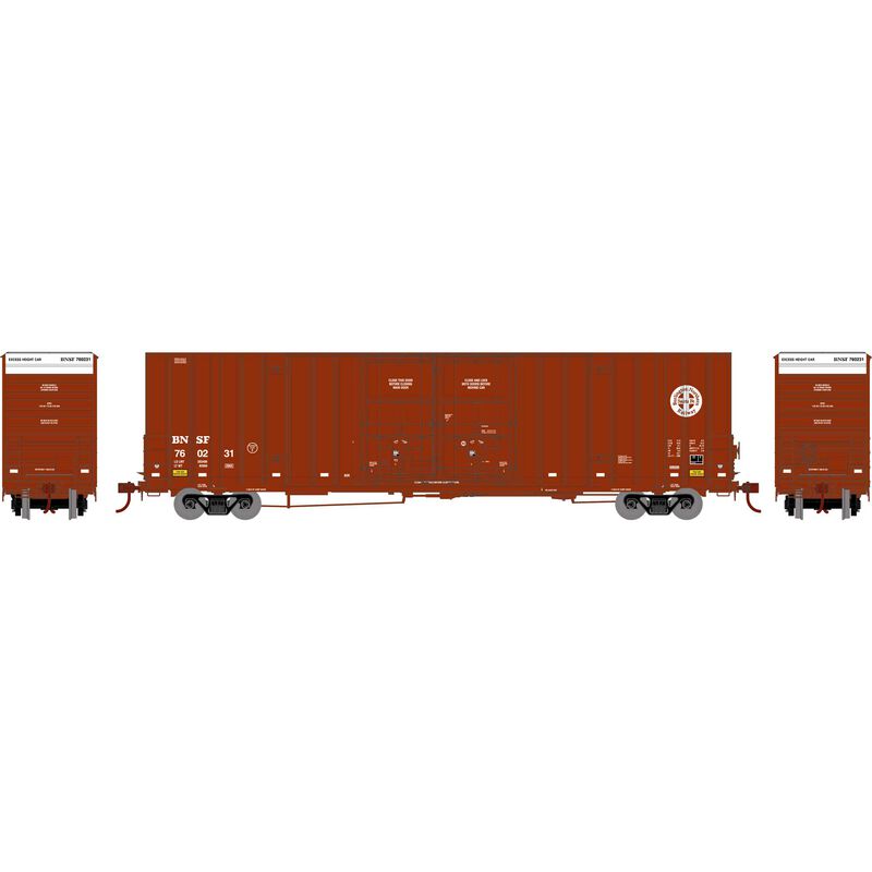 HO 60' Gunderson Box, BNSF #760231