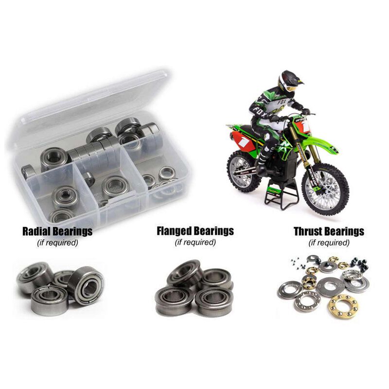 Team Losi 1/4 Promoto-MX Motorcycle (#LOS06000) Metal Shielded Bearing Kit
