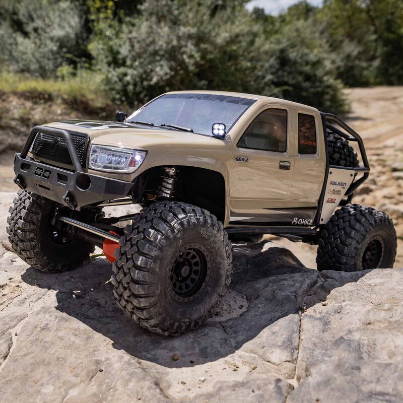 1/6 SCX6 Trail Honcho 4X4 RTR Brushed Rock Crawler, Sand