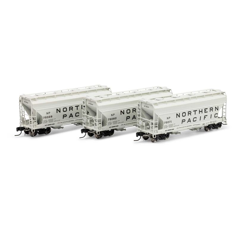 N ACF 2970 Covered Hopper, NP #75029/75060/75071 (3)