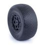 1/10 Short Course Typo Wide, Rear Clay Mount Tires with Red Insert: Slash 2WD