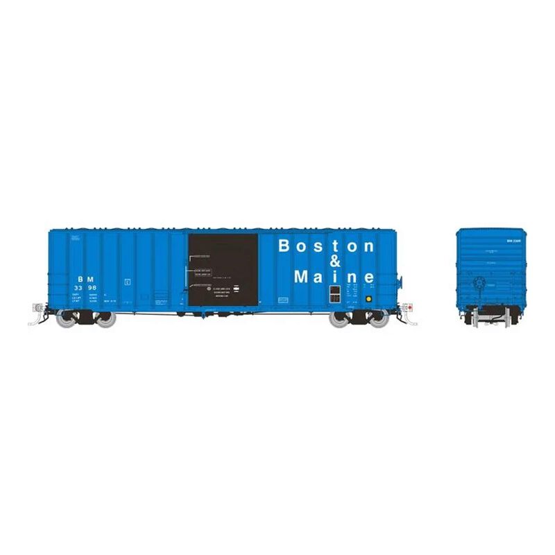 HO PC&F 5241cuft boxcar: B&M - As-Delivered: Single Car #1