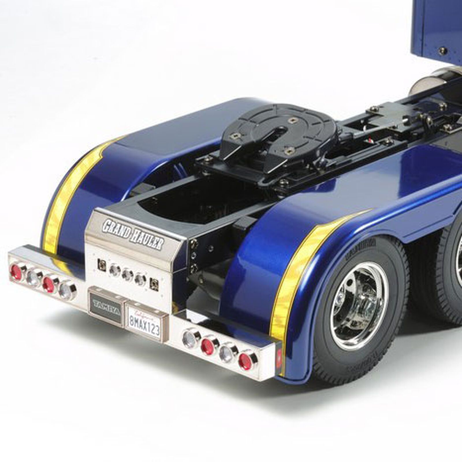 Tamiya King Knight Hauler 1/14 Scale Replacement Tires - Set Of 10 Black Tires For RC Trucks