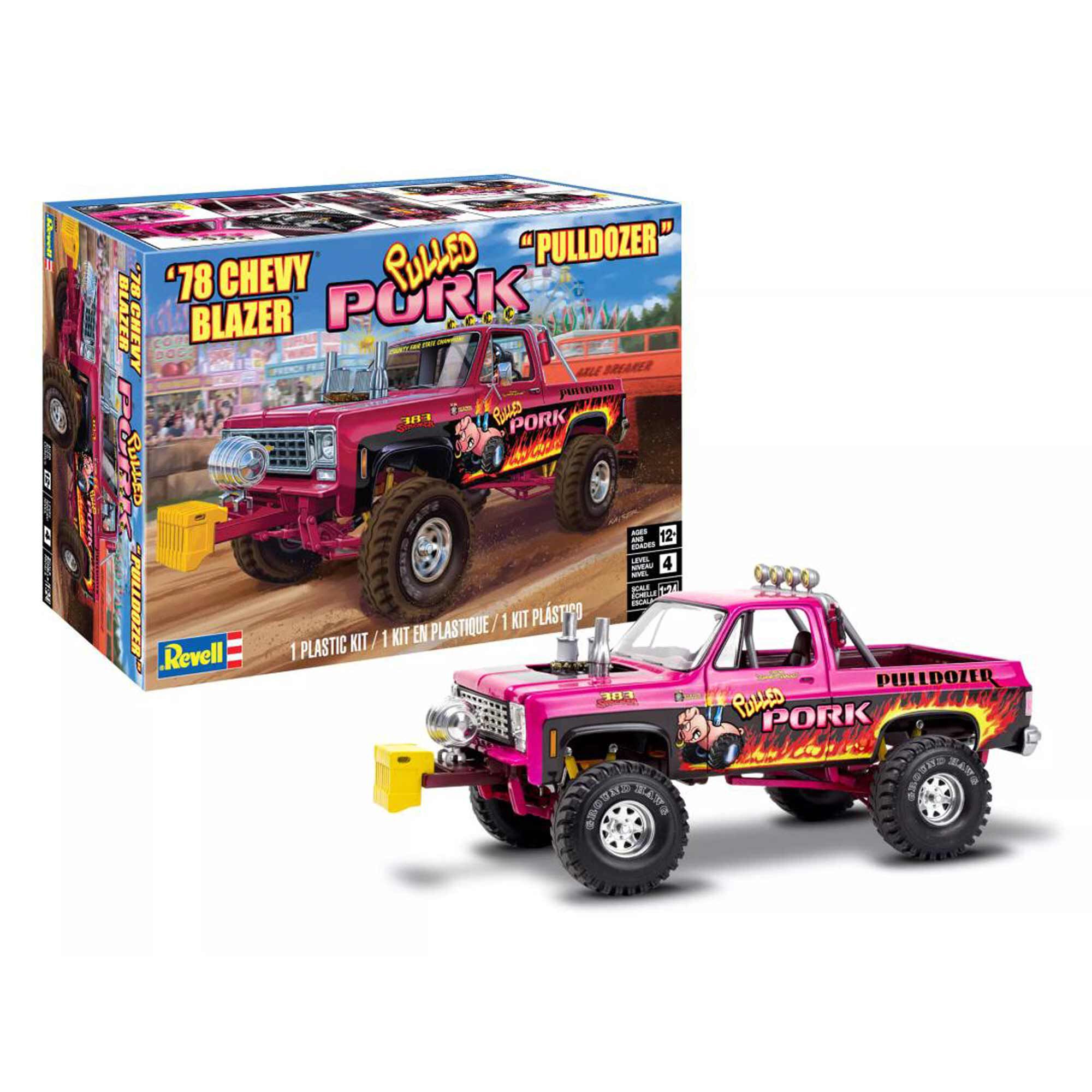 CARRERA REVELL OF AMERICAS INC 1/24 78 Chevy Blazer Pulldozer