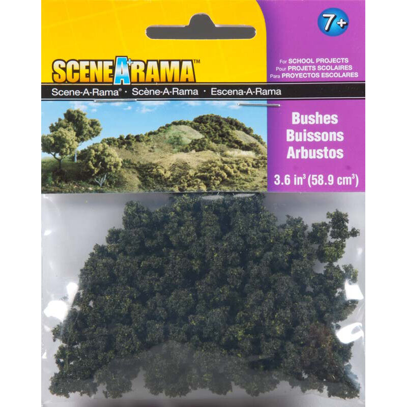 Scene-A-Rama Scenery Bags, Bushes 2oz