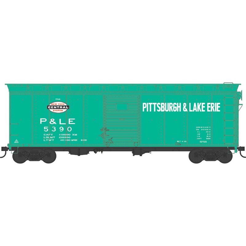 HO 40ft Boxcar P&LE Jade Color #5271