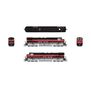 N GE ES44AC Locomotive, IAIS 513, "Rock Island" Black/Red