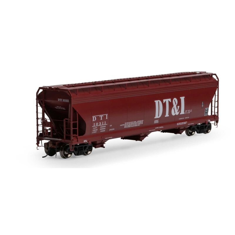 HO ACF 4600 3-Bay CF Hopper, DT&I #10311