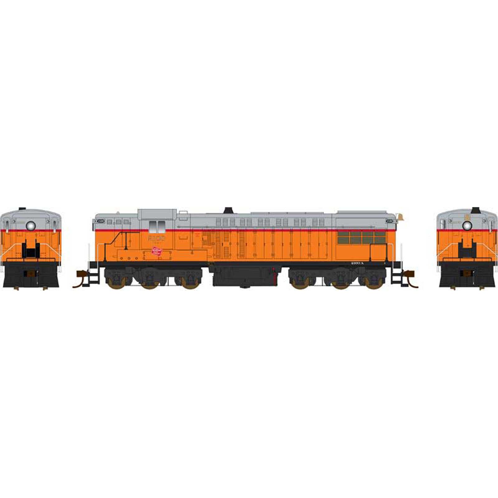 HO AS-616 MILW Loco #2101 with sound