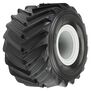 1/10 Demolisher F/R 2.6"/3.5" MT Tires Mounted 12mm Gray Wheels (2)
