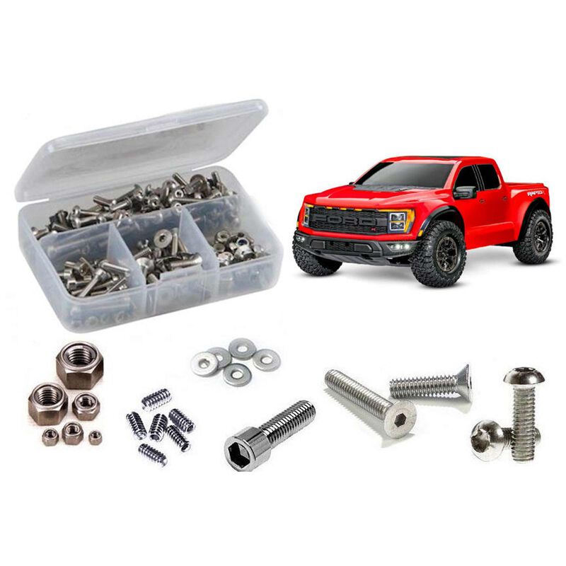Traxxas Raptor R 4x4 (#101076-4) Stainless Steel Screw Kit