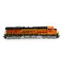 HO ES44DC Locomotive with DCC & Sound, BNSF #7672