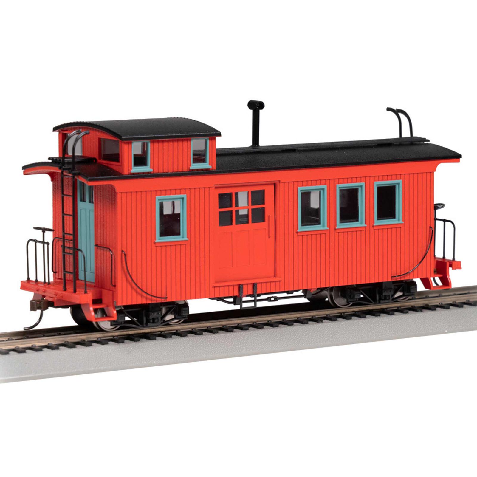 On30 Spectrum Caboose, Painted & Unlettered, Red