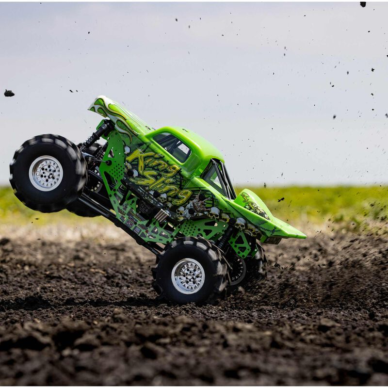 1/8 LMT Mega Truck King Sling 4S 4X4 RTR Brushless Mega Truck, Green