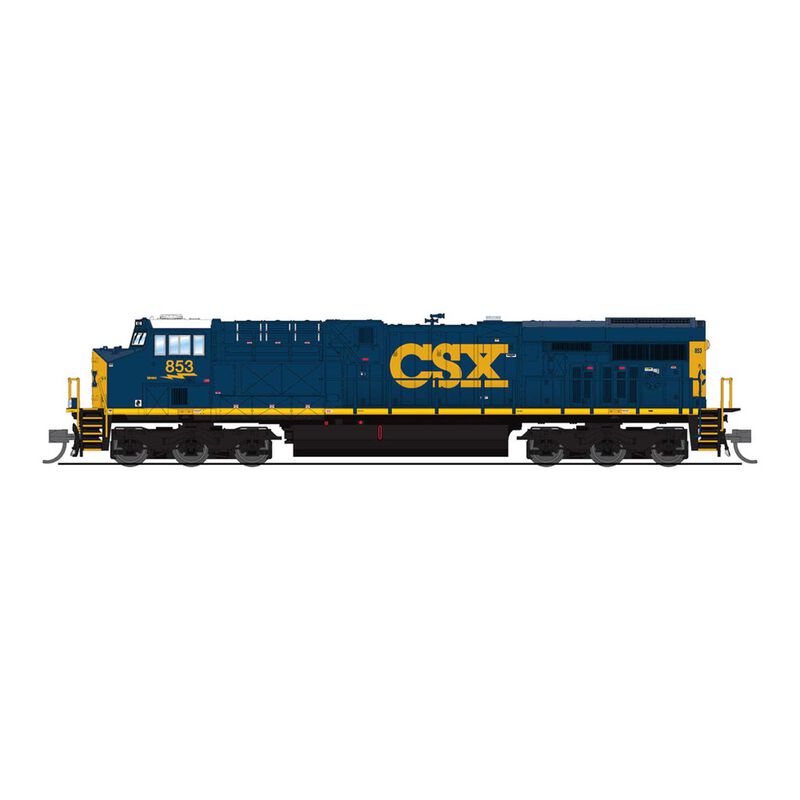 N GE ES44AC Locomotive, CSX 876, YN3 Paint