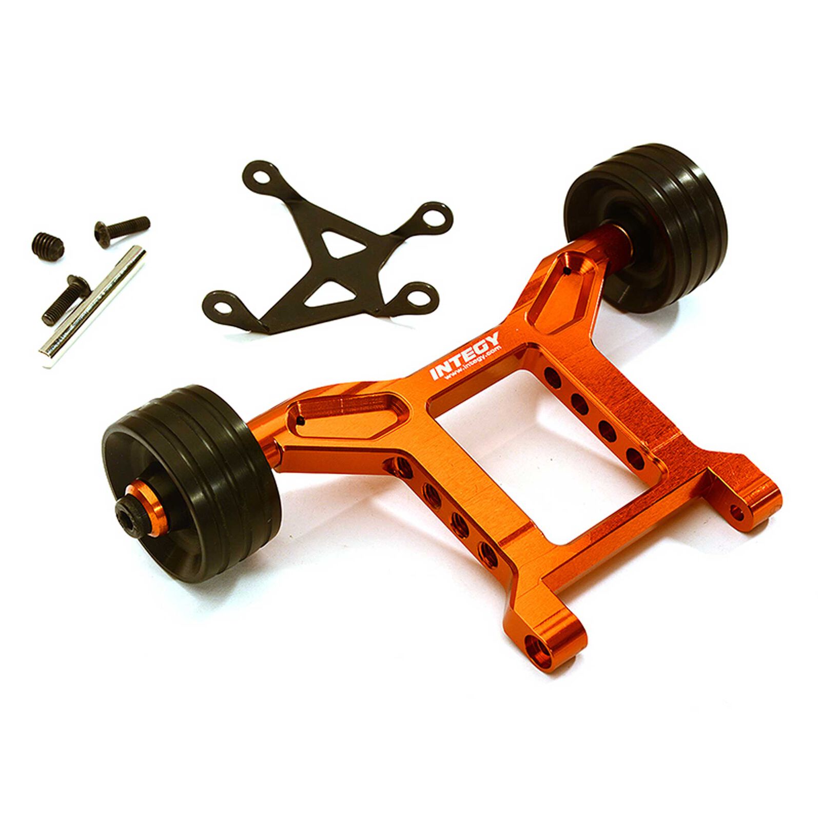 1/10 Wheelie Bar, Orange: Big Rock, Granite, Kraton, Vorteks