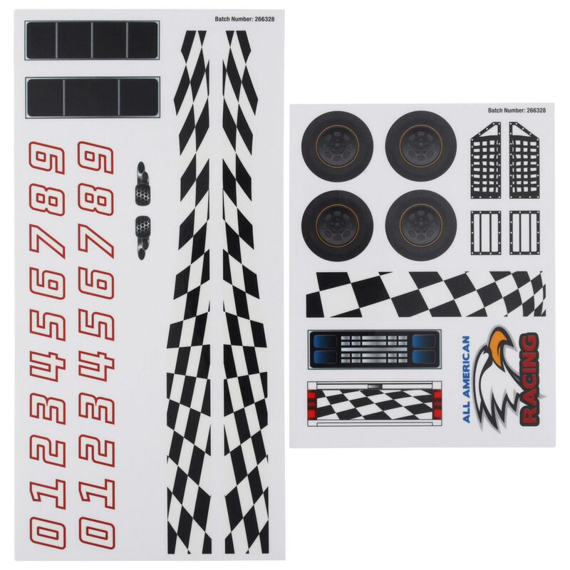 Boy Scouts of America Pinewood Derby Car Race Truck Decals