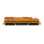 HO SD60M with DCC & Sound, B&P/Orange/Yellow #3890