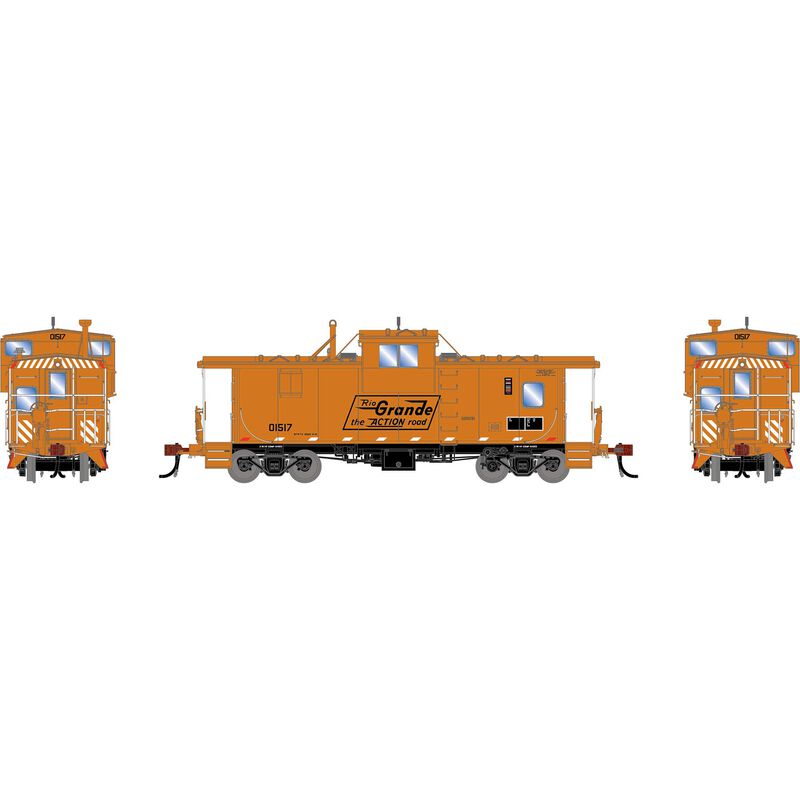 HO GEN ICC Wide-Vision Caboose Lights & Sound, DRGW #01517