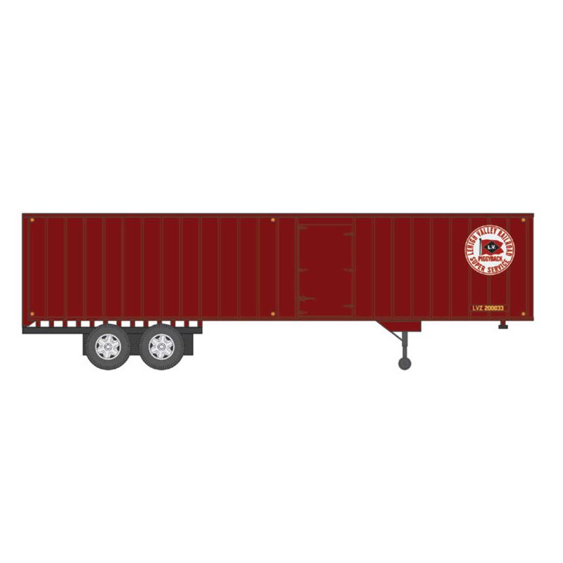 HO 40' Fruehauf Exterior-Post Volume Van Trailer, LV #2