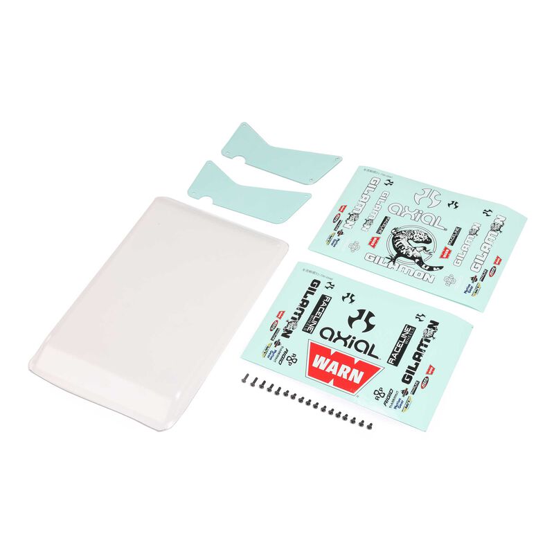 Body Panel Set, Clear: Gilamon AXP8
