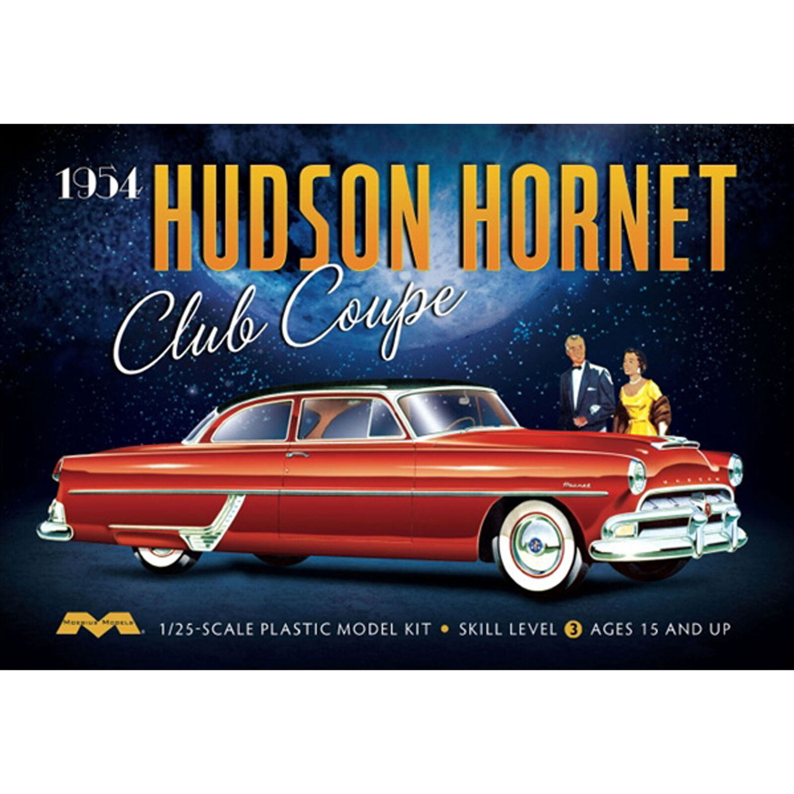 1/25 1954 Hudson Hornet Coupe