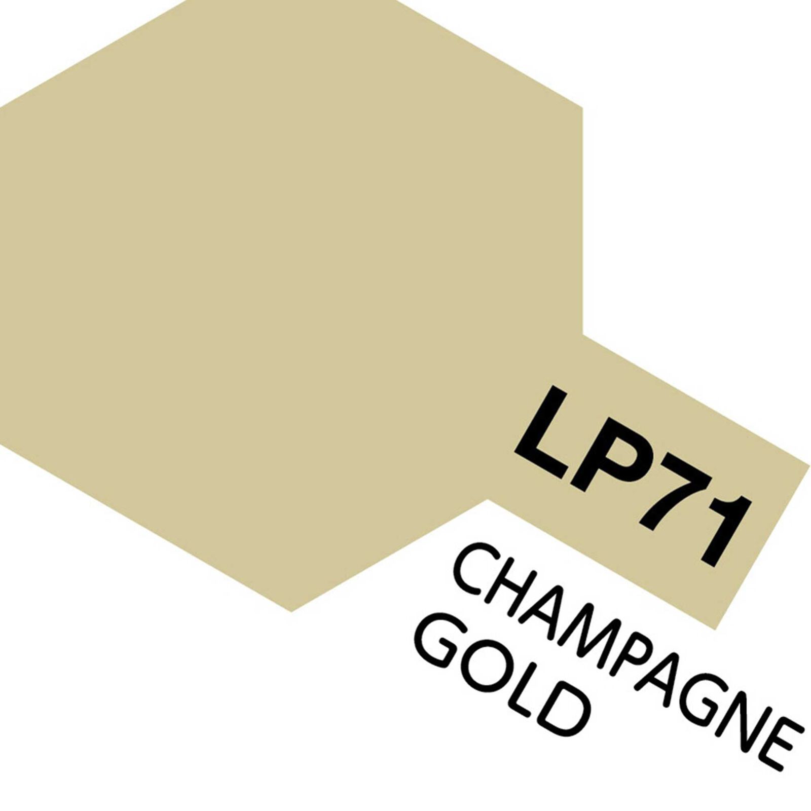 LP-71 Lacquer Paint, Champagne Gold, 10 mL