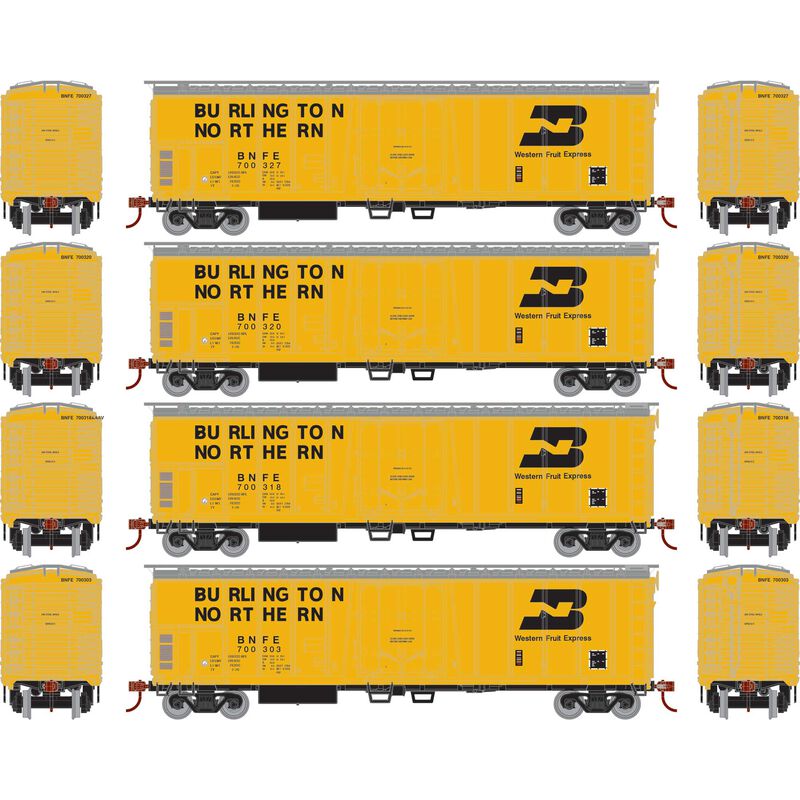 HO 50' Ex-Post Mechanical Reefer, BNFE (4)