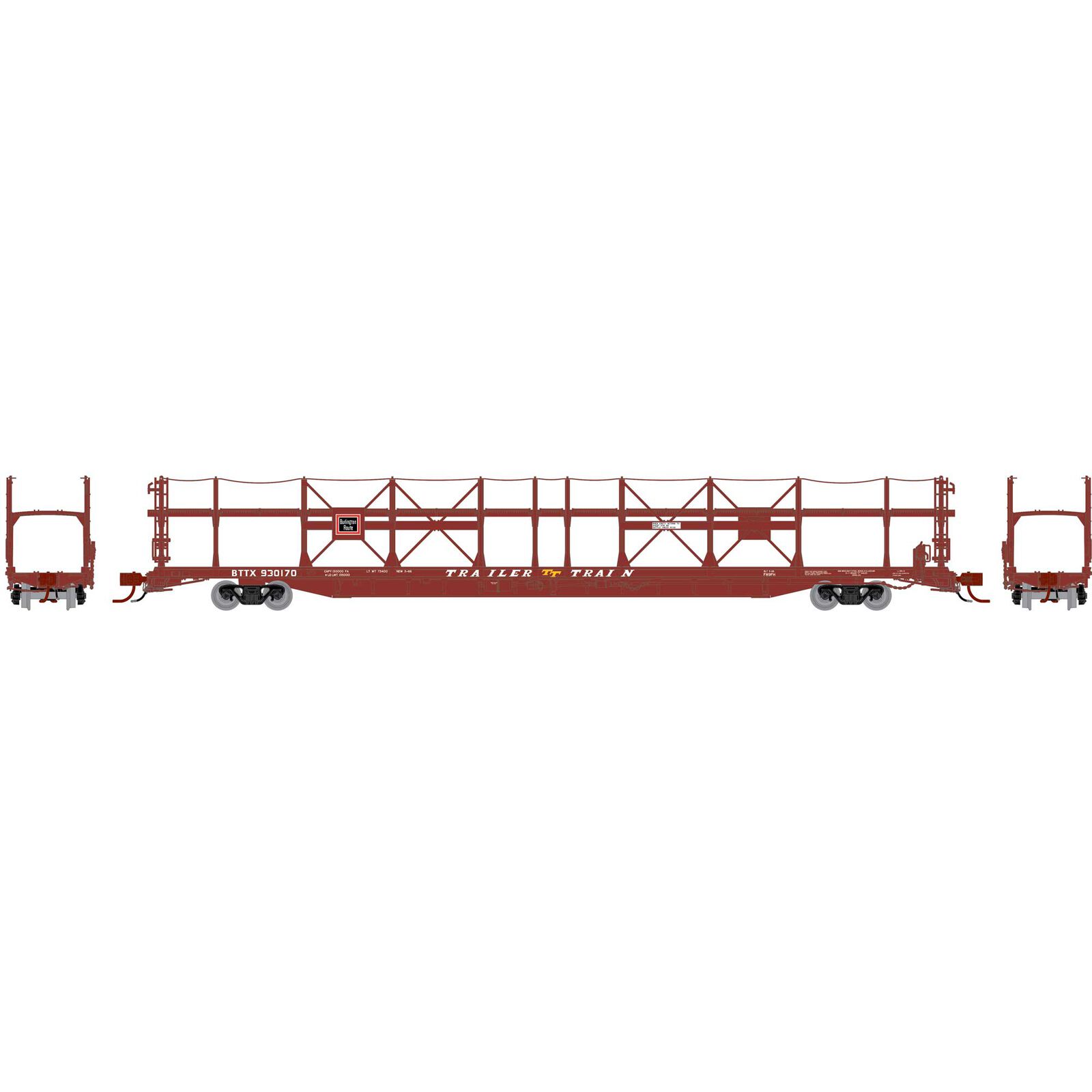 N F89F Bi-Level Auto Rack, CBQ/BTTX #930170