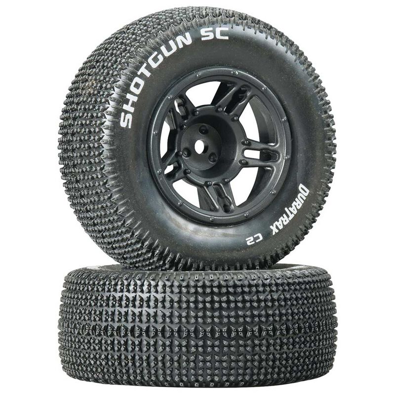 1/10 Shotgun SC Tire C2 Mounted Front Tires: Slash (2)