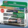 N MP36PH Chicago Metra Gallery Bi-Level Commuter Train 4 units w/ Sound and Lighting