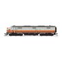 N EMD E7A Locomotive, MILW 19B, Gray & Orange Passenger Scheme