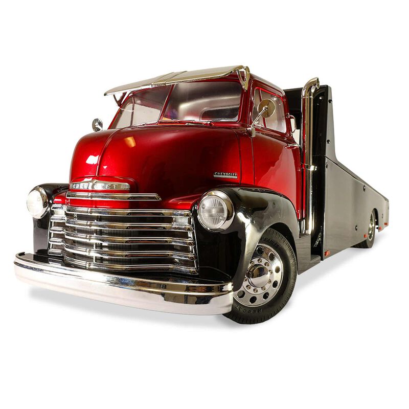 Redcat Racing 1/10 Custom 1953 Chevrolet Cab Over Engine Hauler RTR, Candy  Red