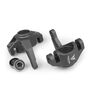 EXO Steering Knuckles Grey Anodized: Axial Yeti