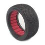 1/8 P1 Super Soft Long Wear Tires, Red Inserts (2): Buggy