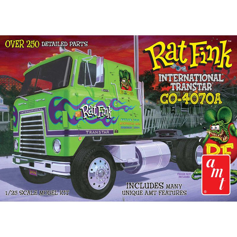 IH Transtar CO-4070A Semi Tractor Hauler, Rat Fink