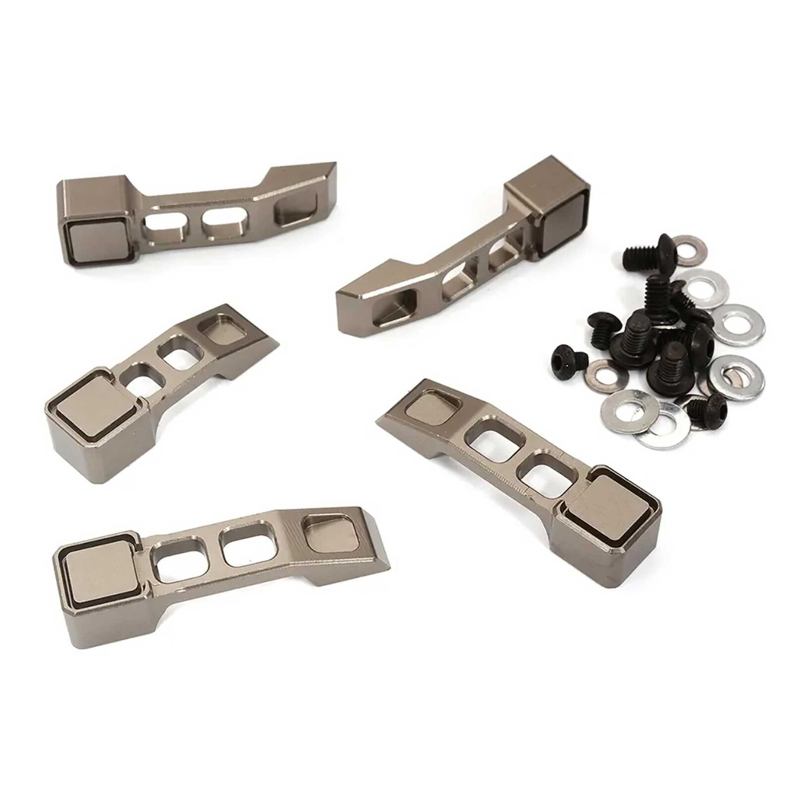 Billet Machined Handle Set (5): Axial SCX6 Jeep JLU