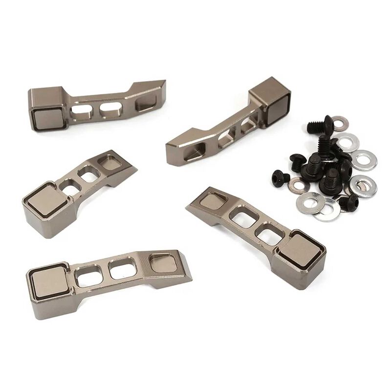 Billet Machined Handle Set (5): Axial SCX6 Jeep JLU
