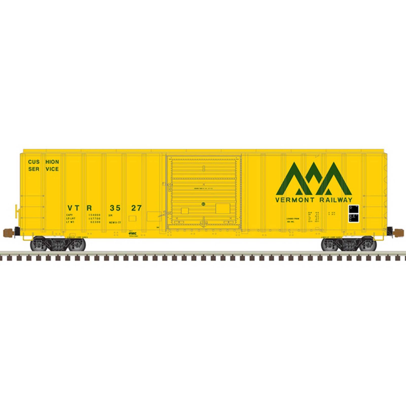 Vermont Railway 3548 (Yellow Green)