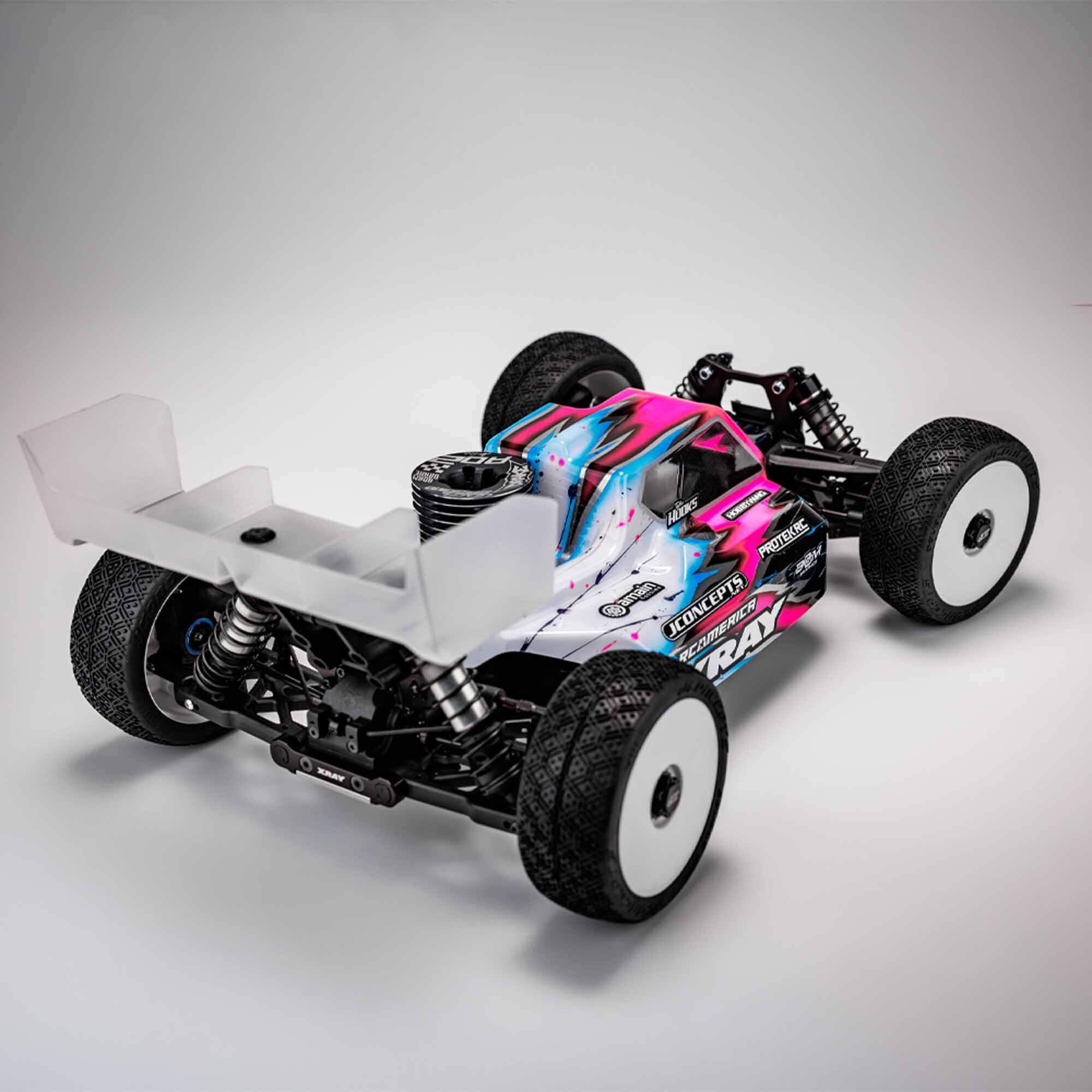 JConcepts, Inc. 1/10 S15 Clear Polycarbonate Buggy Body, 1/8 XRAY