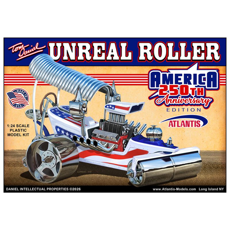 ATLANTIS TOY & HOBBY INC. 1:24 Tom Daniel - Unreal Roller America 250th Anniversary Edition