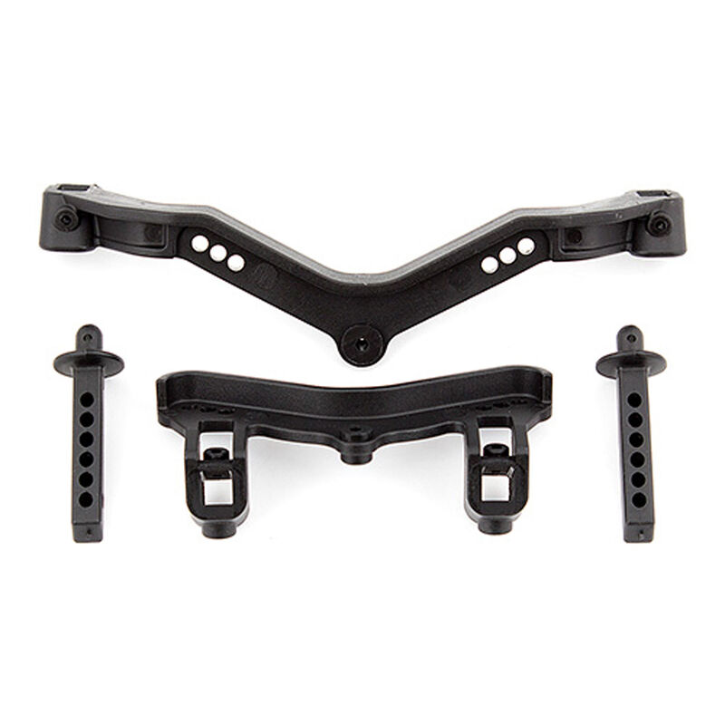Front Body Mounts & Posts, 1/10 Team Associated Reflex DB10