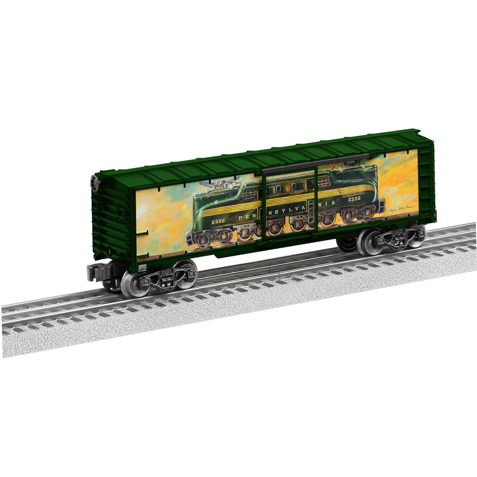 O Angela Trotta Thomas GG1 Boxcar