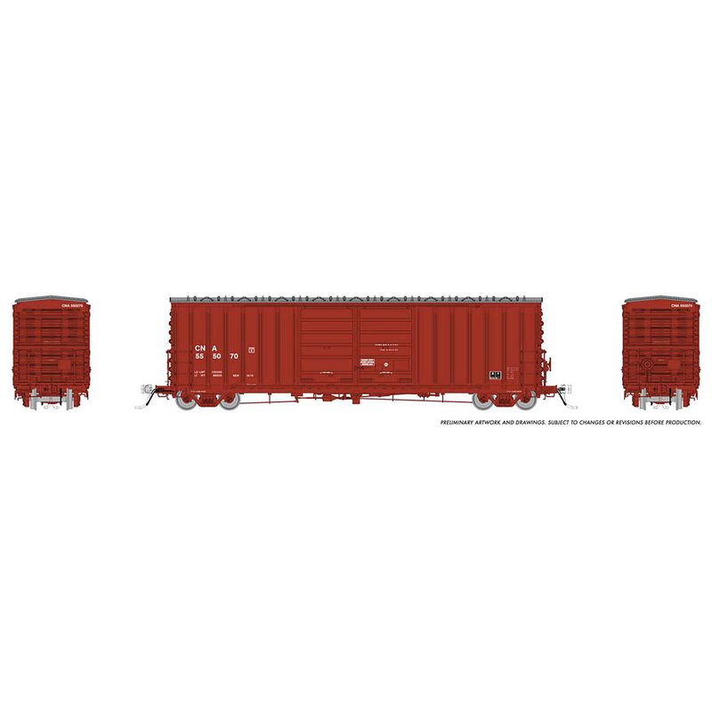 HO PCF B70 Boxcar CN Single